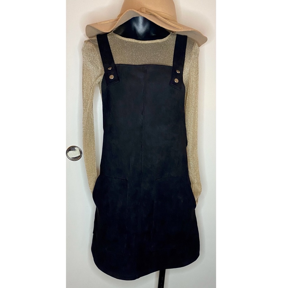 Black Forever21 Overall Dress